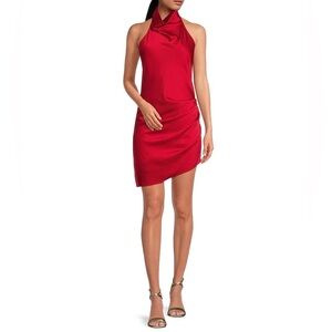 Gianni Bini Asymmetrical Red Dress